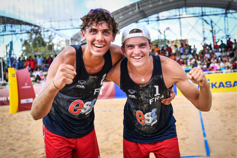 THAÏLANDE – BEACH VOLLEYBALL : Les français médaillés de bronze aux mondiaux U21 à Roi Et