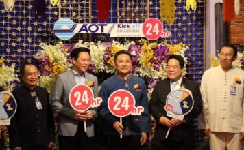 Chiang Mai aéroport 24 7