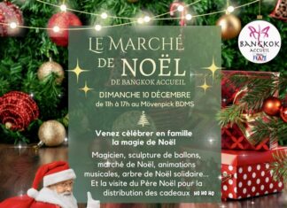 BANGKOK – INITIATIVE : Rendez vous le 10 décembre pour le marché de Noël de Bangkok Accueil Marché de Noël Bangkok