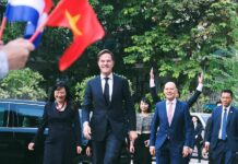 Mark Rutte au Vietnam