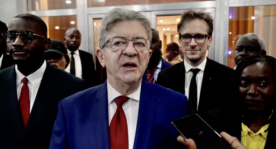 Mélenchon Kinshasa