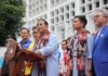 INDONÉSIE – POLITIQUE : Le candidat présidentiel Prabowo ratisse large Prabowo Subianto équipe campagne