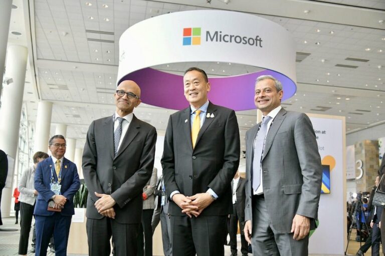 THAÏLANDE – TECHNOLOGIE : Microsoft vise la Thaïlande pour le déploiement de sa technologie d’IA