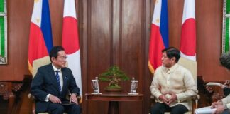 Visite Fumio Kishida Philippine