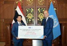 THAÏLANDE – ONU : Trois millions de bahts aux Nations unies pour les réfugiés palestiniens aide ONU Thaïlande