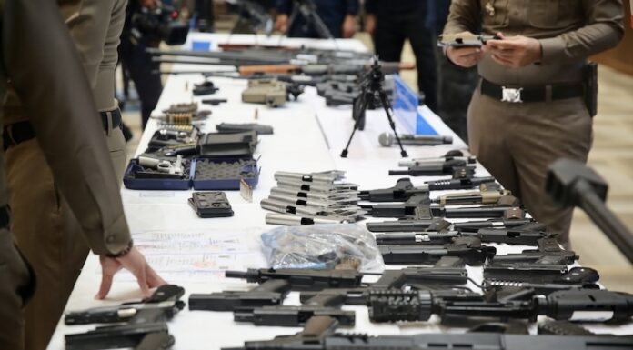 armes à feu en Thaïlande