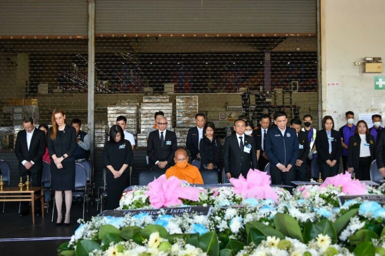 THAÏLANDE – ISRAËL : Les dépouilles de Thaïlandais tués par le Hamas sont rapatriées