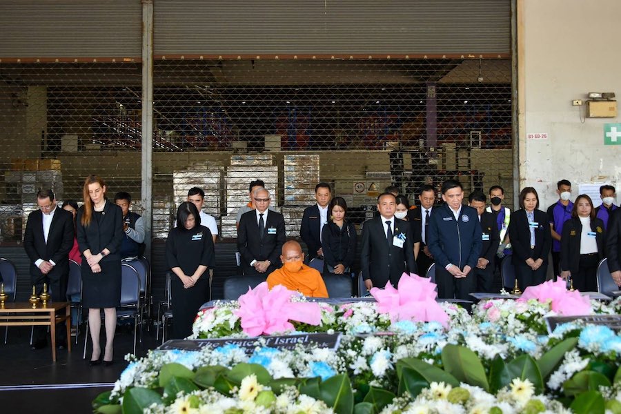 cérémonie thaïlandais morts Israël