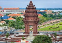 monument indépendance Cambodge