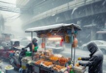 street food neige bangkok