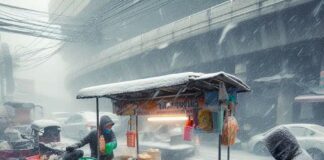 street food neige bangkok
