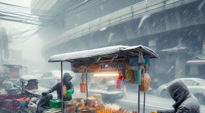 street food neige bangkok