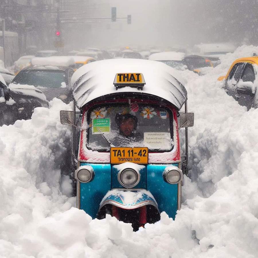 tuktuk neige