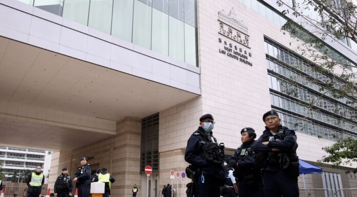 HONG KONG – CHINE : Nouvelle loi sur la sécurité nationale pour le territoire Hong Kong tribunal
