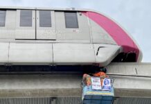 MRT pink line bangkok