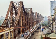 Pont Long-bien Hanoï