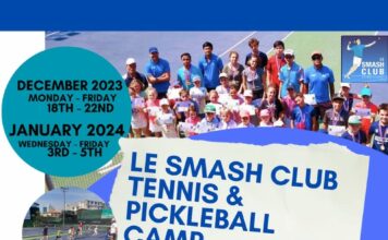 Smash Club Tennis camp