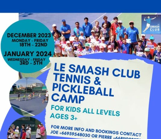 Smash Club Tennis camp