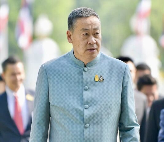 THAÏLANDE – FRANCE : Le premier ministre Srettha Thavisin attendu à Paris du 7 au 11 mars Srettha Thavisin