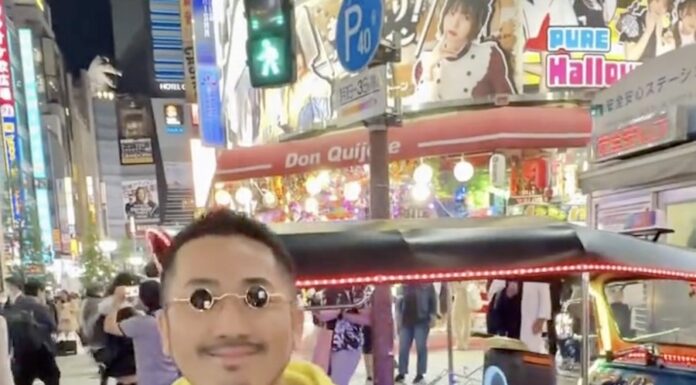 THAÏLANDE – JAPON : Un Japonais fait tourner les têtes avec un Tuk-Tuk thaïlandais à Tokyo Tuk Tuk Japon