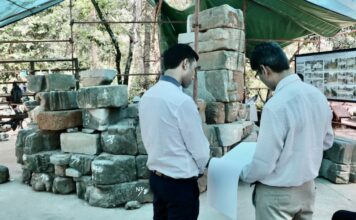 CAMBODGE – TOURISME : La porte orientale du temple de Ta Prohm est en partie restaurée restauration Temple Ta Prohm Cambodge
