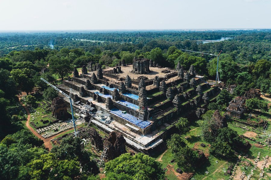 temple de Bakheng au Cambodge