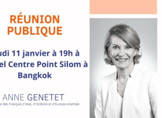 THAÏLANDE – FRANCE : Une rentrée avec la députée des Français d’Asie Anne Genetet Anne Genetet Bangkok