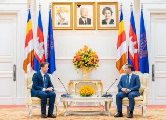CAMBODGE – EUROPE : Hun Manet espère un renforcement de la coopération entre le Cambodge et l’UE Driesmans Igor Hun Manet