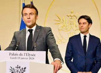 Emmanuel Macron et Gabriel Attal