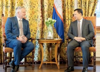 CAMBODGE – ÉCONOMIE : Le premier ministre cambodgien est au Forum de Davos Hun Manet Davos