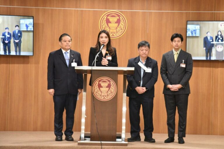 THAÏLANDE – POLITIQUE : 4 députés « Move Forward » quittent le groupe d’experts sur le méga-pont terrestre