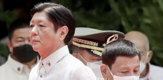 Opposition Ferdinand Marcos Rodrigo Duterte au Philippines