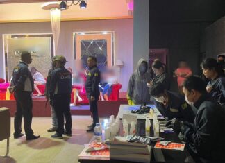 THAÏLANDE – SOCIÉTÉ : La police thaïlandaise démantèle un réseau de prostitution à Bangkok Police prostitution Bangkok