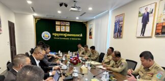 Polices thaïlandaise et cambodgienne