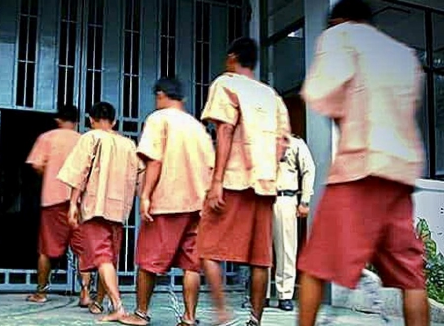 Prisonniers Thaïlande