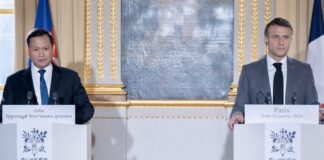 déclaration conjointe de Hun Manet et Emmanuel Macron
