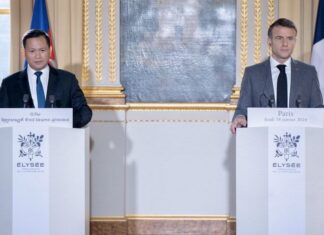 déclaration conjointe de Hun Manet et Emmanuel Macron