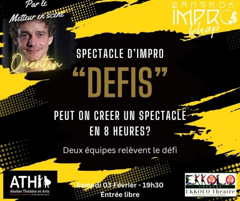 BANGKOK – CULTURE : Deux équipes de Hanoï et Bangkok créent un spectacle en 8 heures