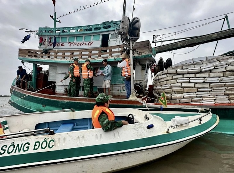 Bateau de pêche au Vietnam