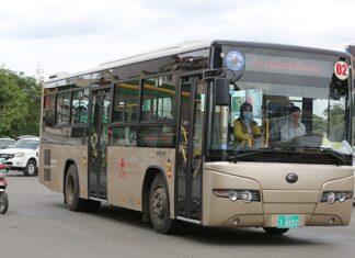 CAMBODGE – TRANSPORT : Un nouveau service de bus public à Phnom Penh Bus Phnom Penh