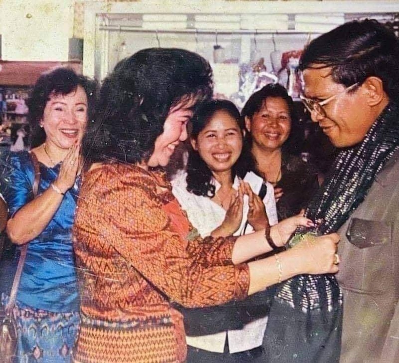 Hun Sen et et Bun Rany