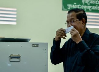 Hun Sen vote élection sénatoriale