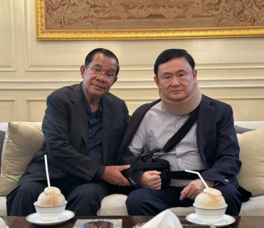 THAÏLANDE – CAMBODGE : Hun Sen et Thaksin se retrouvent à Bangkok