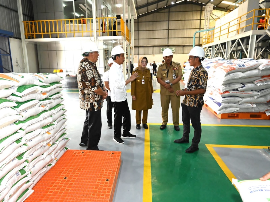 Jokowi distribution de riz