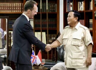 INDONÉSIE – PRÉSIDENTIELLE : Vague de félicitations internationales pour Prabowo Subianto Prabawo Subianto félicitation UK