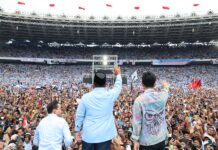 Prabowo Subianto dernier meeting