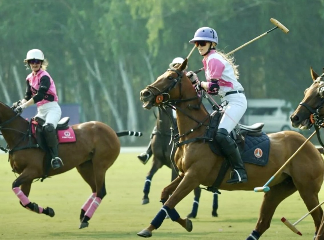 Queen s Cup Pink Polo