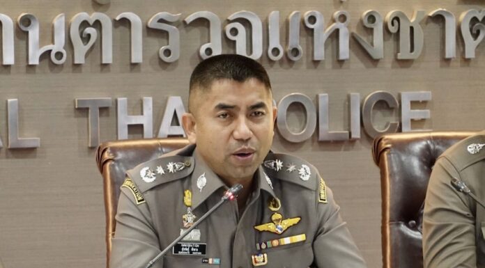 THAÏLANDE – POLICE : « Big Joke » et quatre autres officiers de police suspendus Surachate « Big Joke » Hakparn