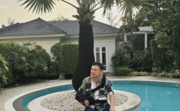 Thaksin dans sa maison