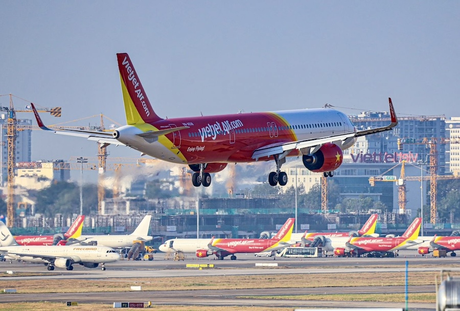 Vietjet avions